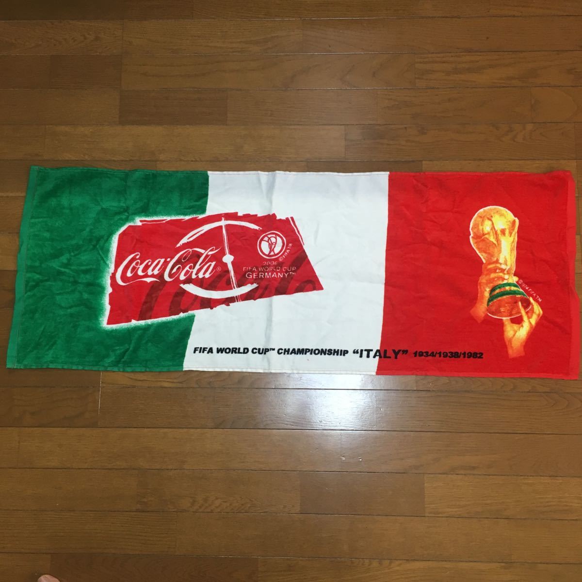 Y2267ワールドカップ サッカー2006ドイツ大会 イタリアタオル拍卖