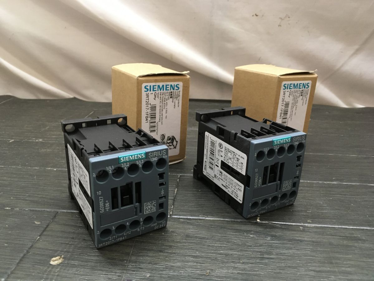 DD3083 SIEMENS コントローラーコンデンサー接触器2点セット 3RT2017-1FB41 未使用品/60拍卖