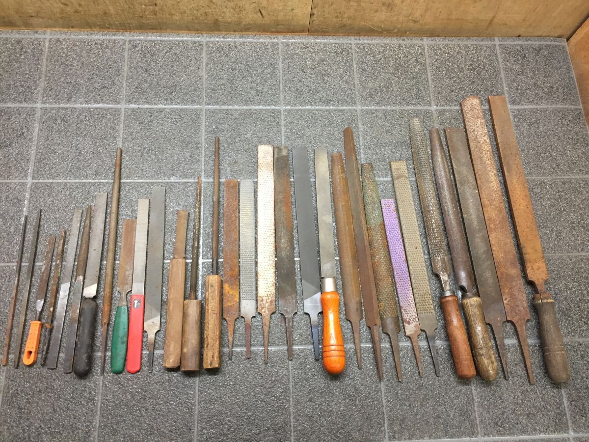 EE2027 棒ヤスリ30本まとめて 研磨 研ぎ バリ取り 鑢 手作業工具/100拍卖