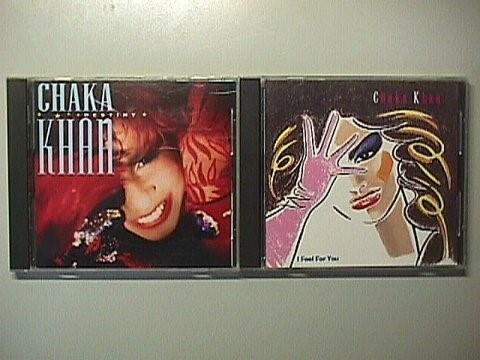 CD【Chaka Khan】チャカ・カーン 国内盤 計2枚 [フィール・フォー・ユー-プリンス スルー・ザ・ファイア-デヴィッド・フォスター ほか拍卖
