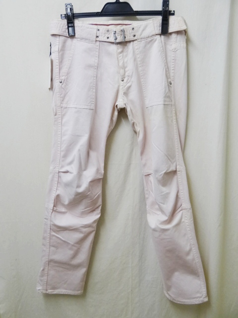 FACTOTUM ファクトタム 新品未使用  29 PINK ストレッチ ベルト付き拍卖