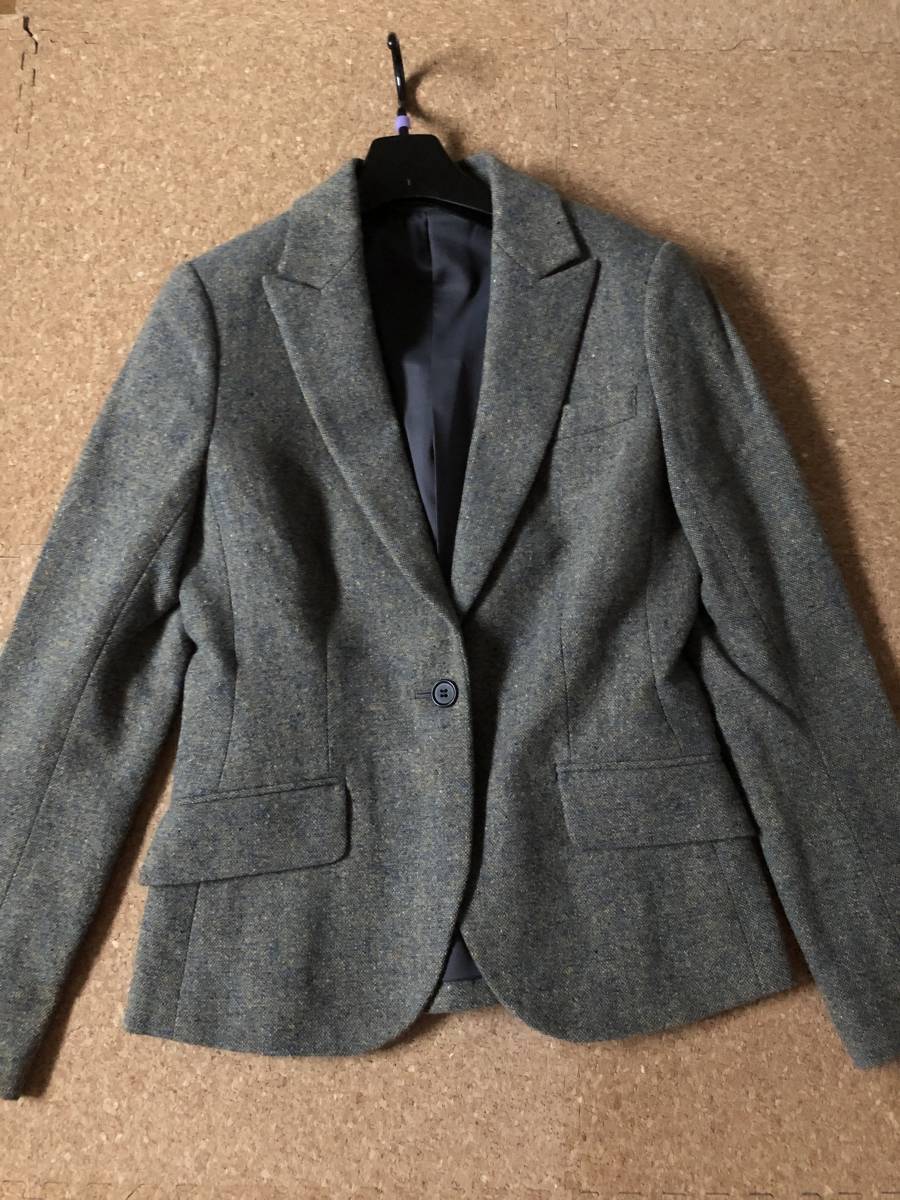 theory セオリー ジャケット パンツ セット グレーの中に他の色も交じっております 1~3回着用程度です。拍卖