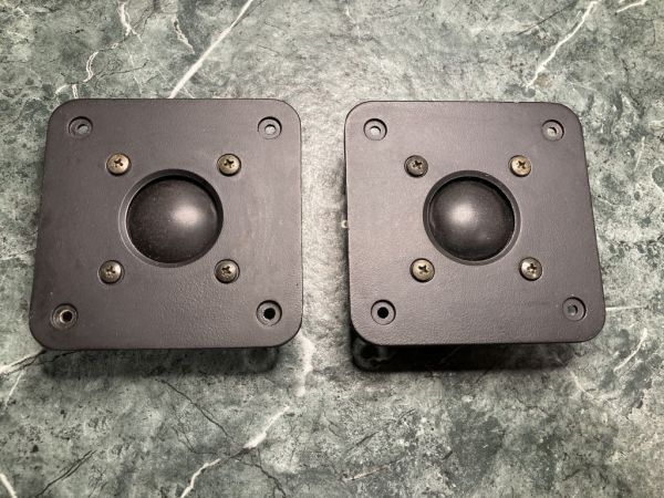 Electro Voice エレクトロボイス 3.2cm/1.25インチ ソフトドームトゥイーター ペア アルミダイキャストフレーム 動作良好 送料無料拍卖