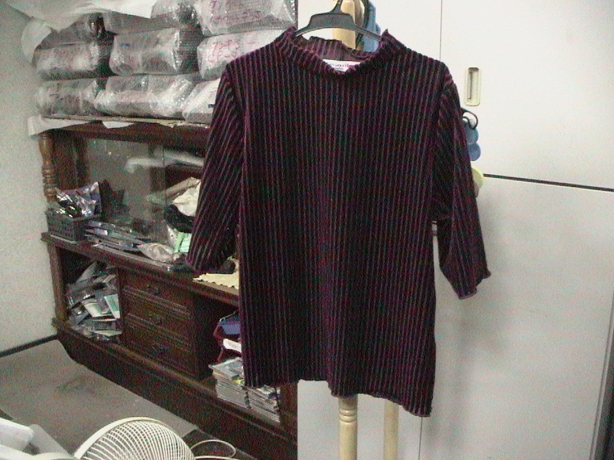 女性用 カットソー ワインレッド 半袖 Mサイズ拍卖