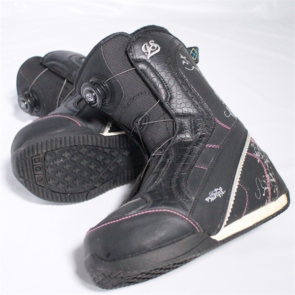 Girlstar BOA ブーツ 25.0cm ボア ソフト 初心者向け レディース スノーボード ブーツ 靴 スノボ 型落ち iffz010拍卖