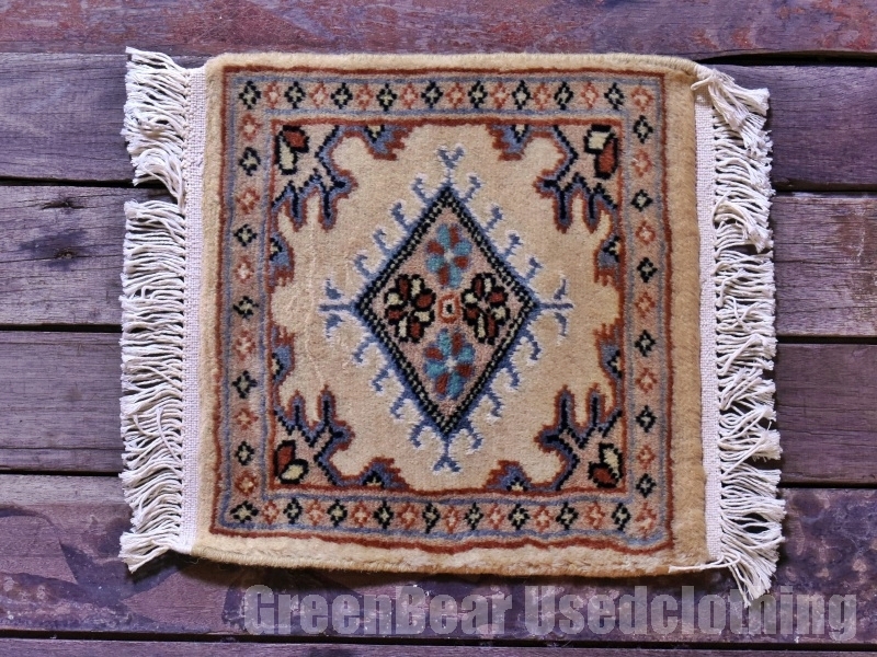 RAGZ288 ミニラグ トライバルラグ インテリアマット ウール絨毯 アンティーク ヴィンテージ拍卖