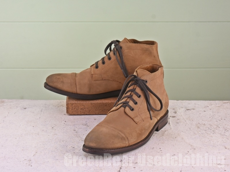 B457 メンズ THURSDAY BOOT CO ショートブーツ スウェード 茶 ブラウン 10US 28cm 拍卖