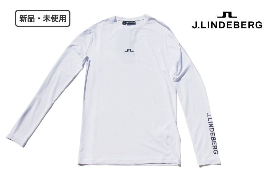 送料無料★新品|未使用|ジェイリンドバーグ|J.LINDEBERG|長袖Tシャツ| Thor Long Sleeve|メンズ|44|ホワイト拍卖