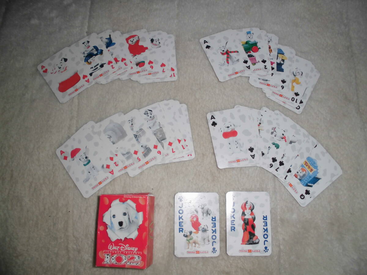 あえ029 マクドナルド ハッピーセット 102 トランプ拍卖