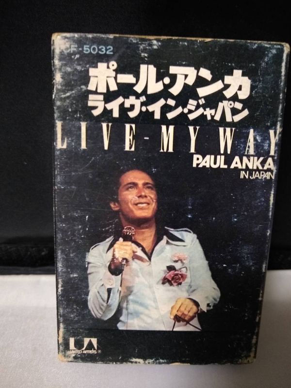 C7852 カセットテープ ポール・アンカ ライヴ・イン・ジャパン拍卖