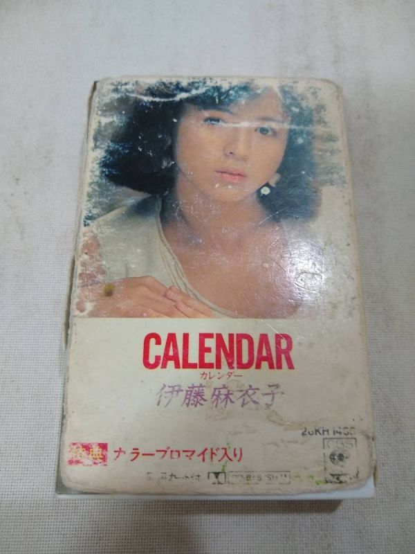 C3760 カセットテープ 伊藤麻衣子 CALENDAR カレンダー いとうまい子拍卖