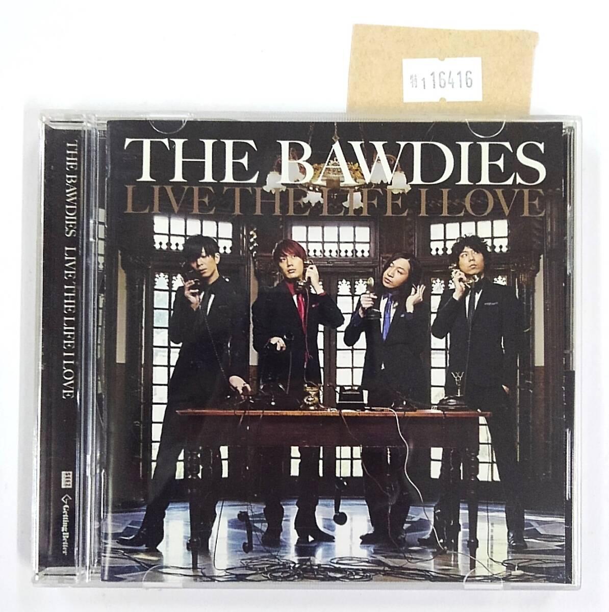 万1 16416 THE BAWDIES / LIVE THE LIFE I LOVE:VICL-63746 帯付き ※歌詞カードにシール剥がし跡あり。拍卖