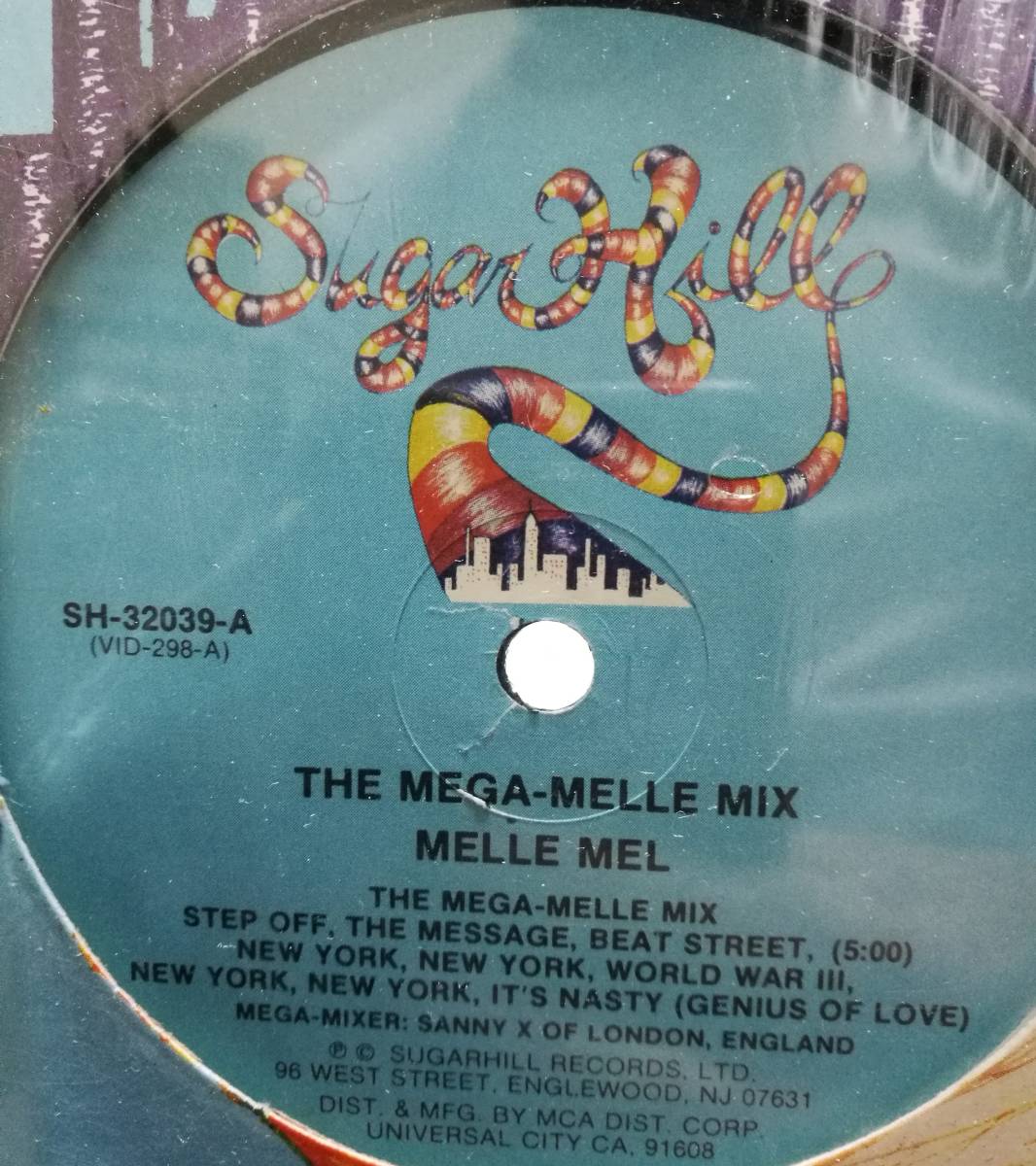 【廃盤12inch】Melle Mel / The Mega-Melle Mix拍卖