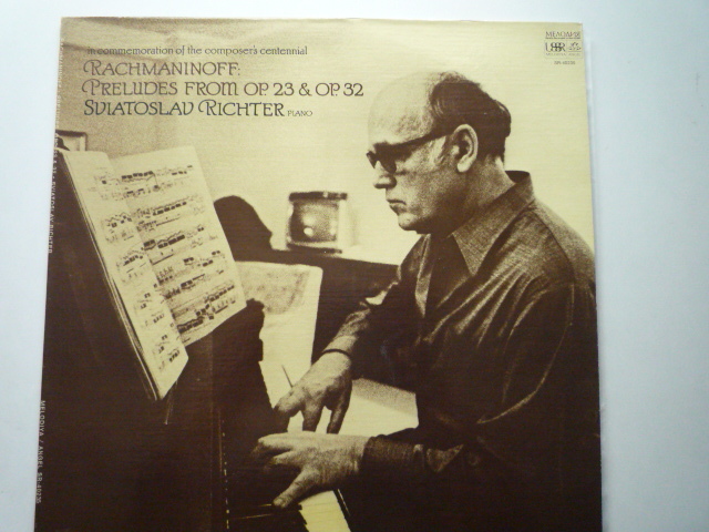 UY68 米MELODIYA-ANGEL盤LP ラフマニノフ/前奏曲集Op.23、32 リヒテル拍卖