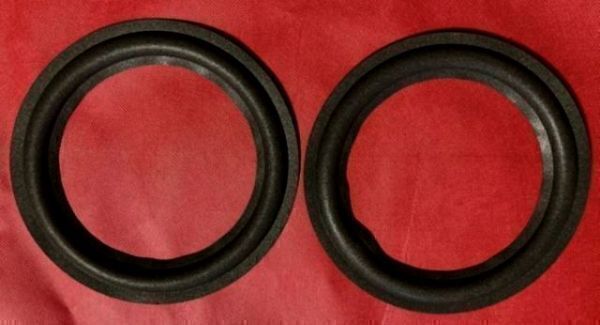 送料無料 JBL 125A/H スピーカー ウレタンエッジ2枚+接着剤セット ご注意 コーンの直径190mmタイプには適合いたしません拍卖