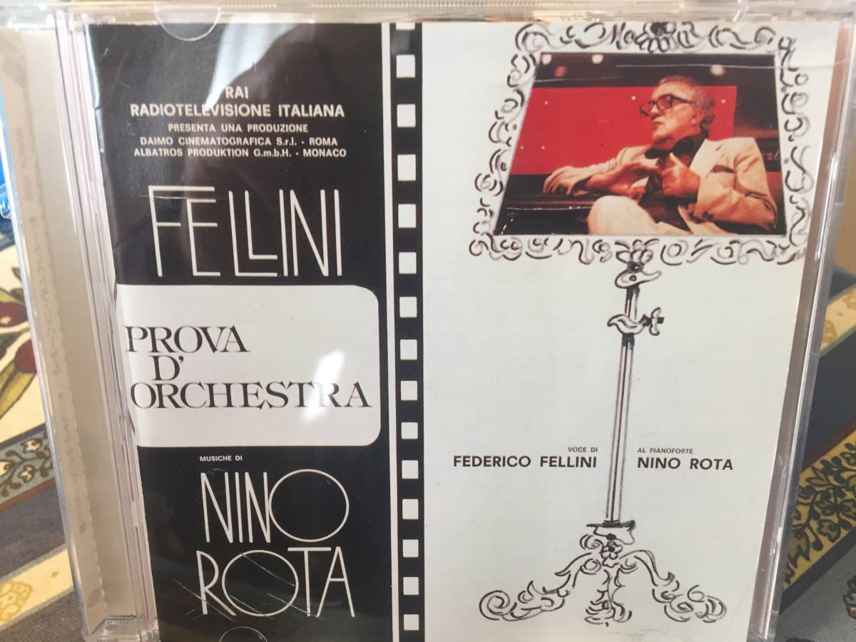 オーケストラ リハーサル(ニーノ ロータ/国内盤)拍卖