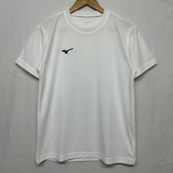mizuno ミズノ ショート スリーブ 半袖 プラ クティス T シャツ トレーニング スポーツ ランニング ウエア S 白 ホワイト b21551拍卖