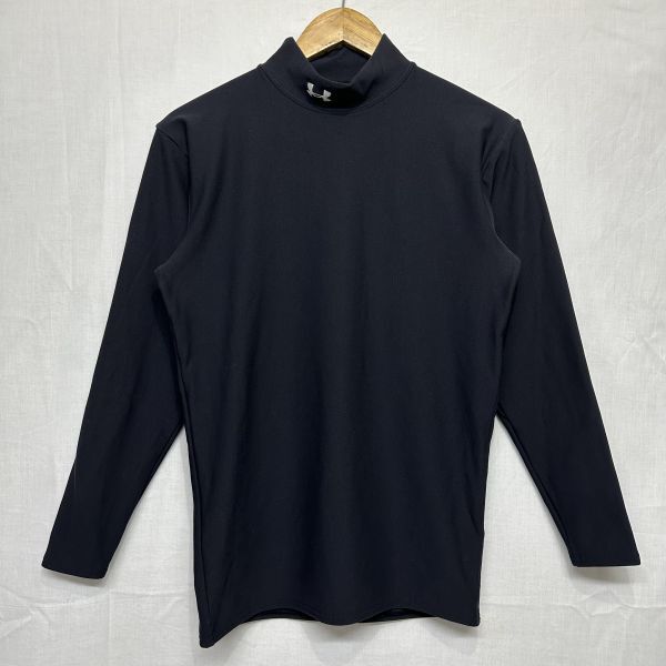 UNDER ARMOUR アンダーアーマー ロング スリーブ 長袖 コンプレッション インナー アンダー シャツ L 黒 ブラック スポーツ b21567拍卖