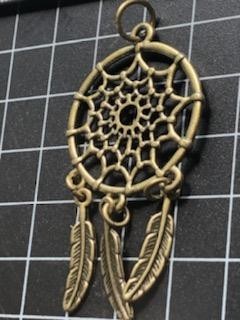 ペンダント(キーホルダー)★ドリームキャッチャー★フェザー★インディアン拍卖