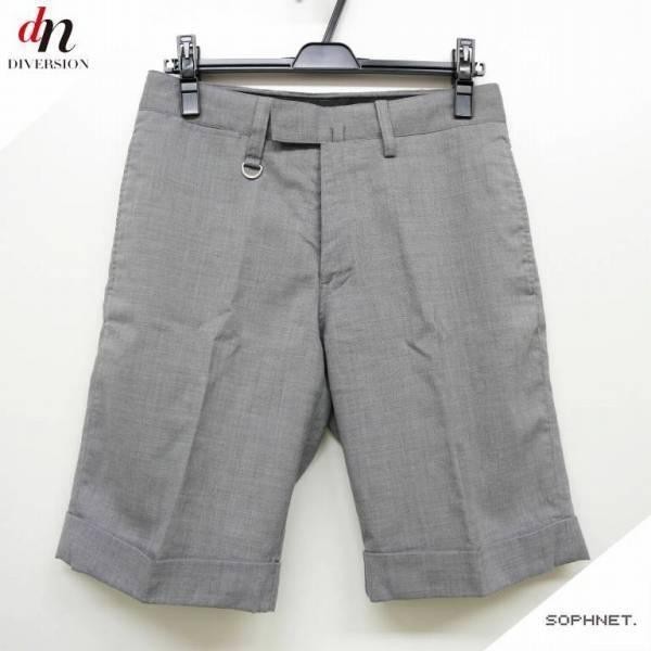SOPHNET ソフネット SOPH ソフ ウール スラックスショーツ ショートパンツ ハーフパンツ GRAY S拍卖