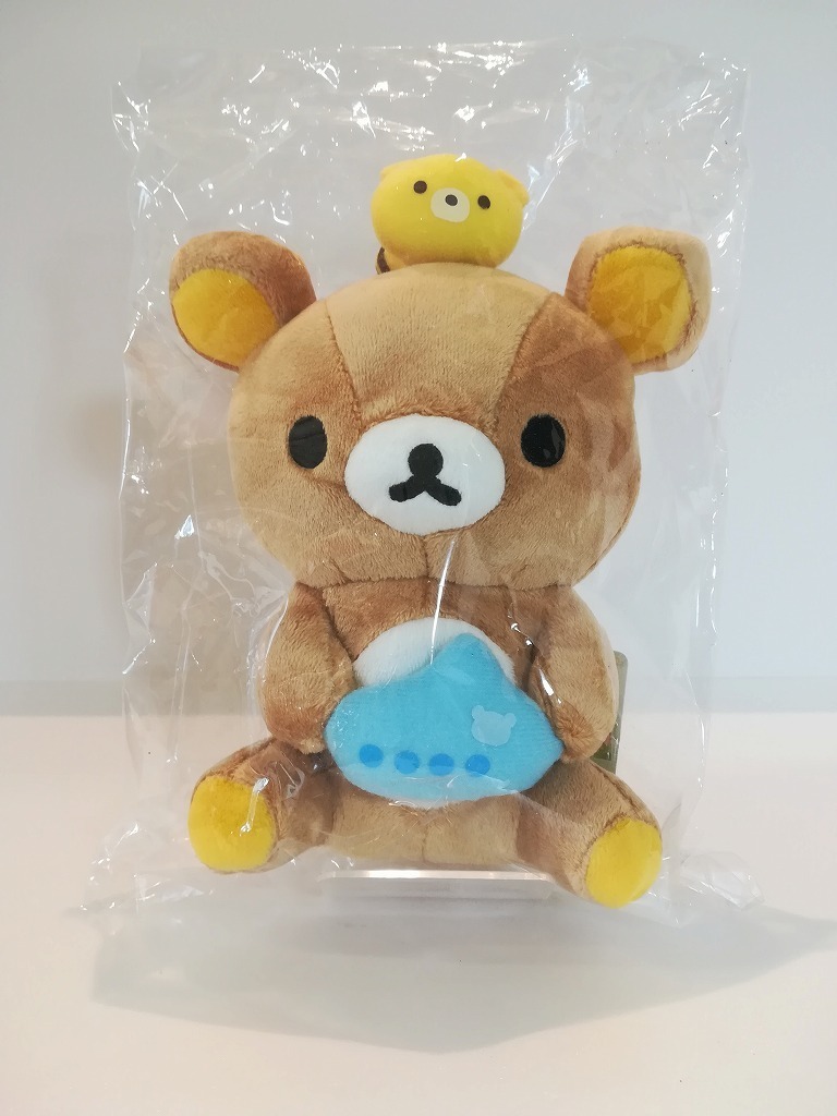 【未開封/送料600円】 リラックマ キャラバン 限定品 あつめてぬいぐるみ コリラックマと新しいお友達 オカリナ MR57601 50524-2 1/2拍卖