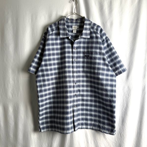 90s Calvin Klein Jeans デザイン チェック シャツ XL ラグラン フィリピン製 カルバンクラインジーンズ 80s 00s拍卖