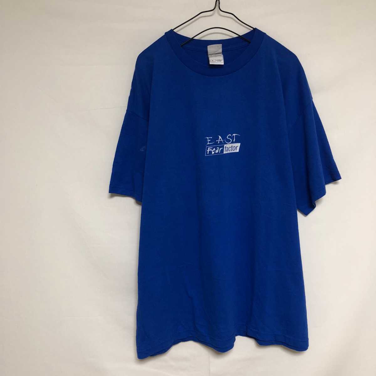 FRUIT OF THE ROOM Tシャツ ミニロゴ タイガー マリン ブルー 青色拍卖