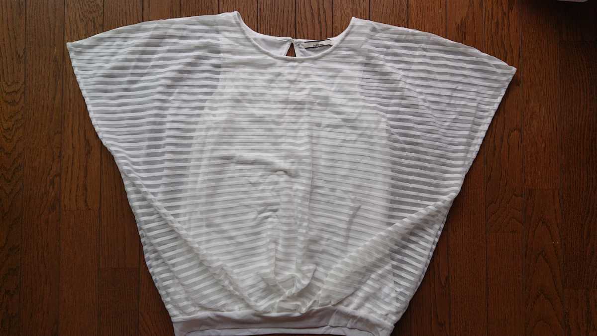 ★新品OLIVE des OLIVE オリーブ デ オリーブ ドルマン 半袖 シフォン ブラウス トップス拍卖