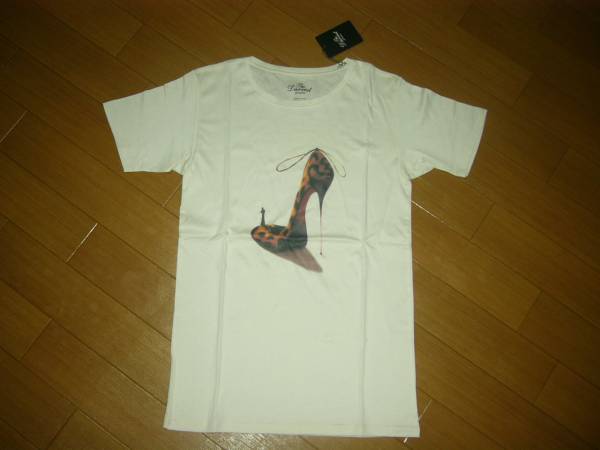 新品 ダーベスト Darvest ハイヒール Tシャツ M 白 カットソー/定価8800円拍卖