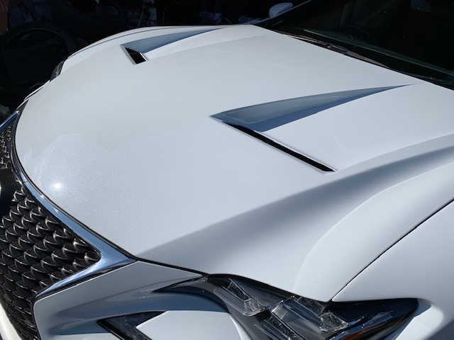 【カザマオート製】レクサスRC GTルック エアロボンネット(FRP)⑫拍卖