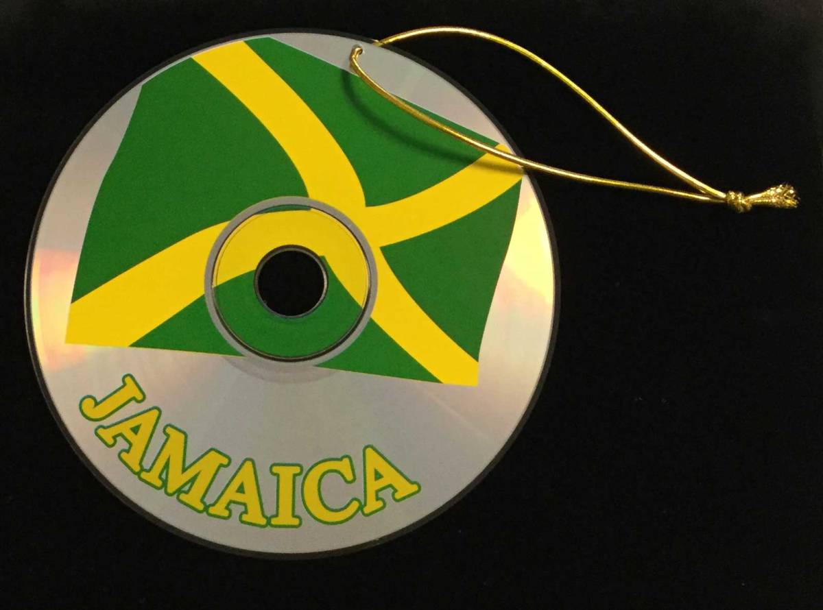 【 ジャマイカ直輸入 】 【 カーアクセサリー 】 ジャマイカンフラッグ CDタイプ ジャマイカ雑貨 レゲエ雑貨 カー用品拍卖