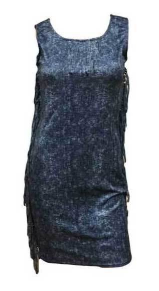 【 ジャマイカ直輸入 】 【 デニムプリントワンピース 】 タイトワンピース ボディコン フリンジ ミニ丈 ジャマイカ雑貨 レゲエ雑貨拍卖