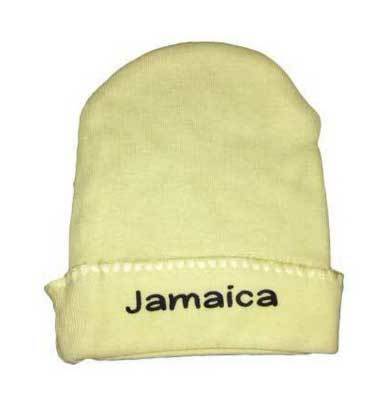 アウトレット【ジャマイカ直輸入】 【ベビー向けジャマイカ雑貨】 帽子 出産祝い ジャマイカ雑貨 レゲエ雑貨 ベビー帽子拍卖