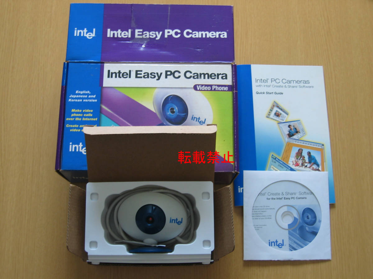 9■Easy PC Camera■-(元箱あり)-《動作品》【Intel インテル】拍卖