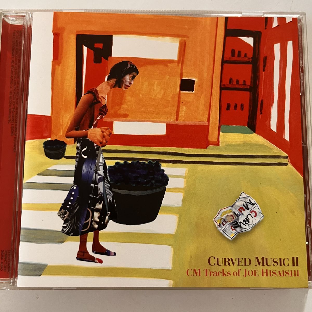 B34361 CD(中古)CURVED MUSIC 2 - CM TRACKS of JOE HISAISHI 久石譲&ワンダーシティ・オーケストラ拍卖