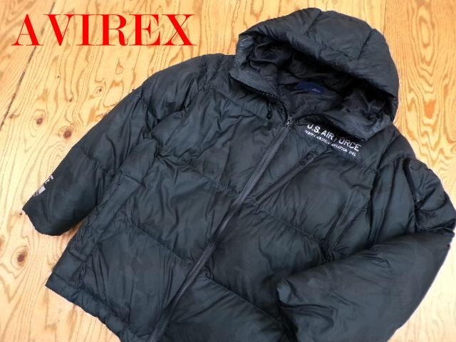 ★アヴィレックス AVIREX★レディース カスタムフーデッドダウンジャケット 6282050★R70525024C拍卖