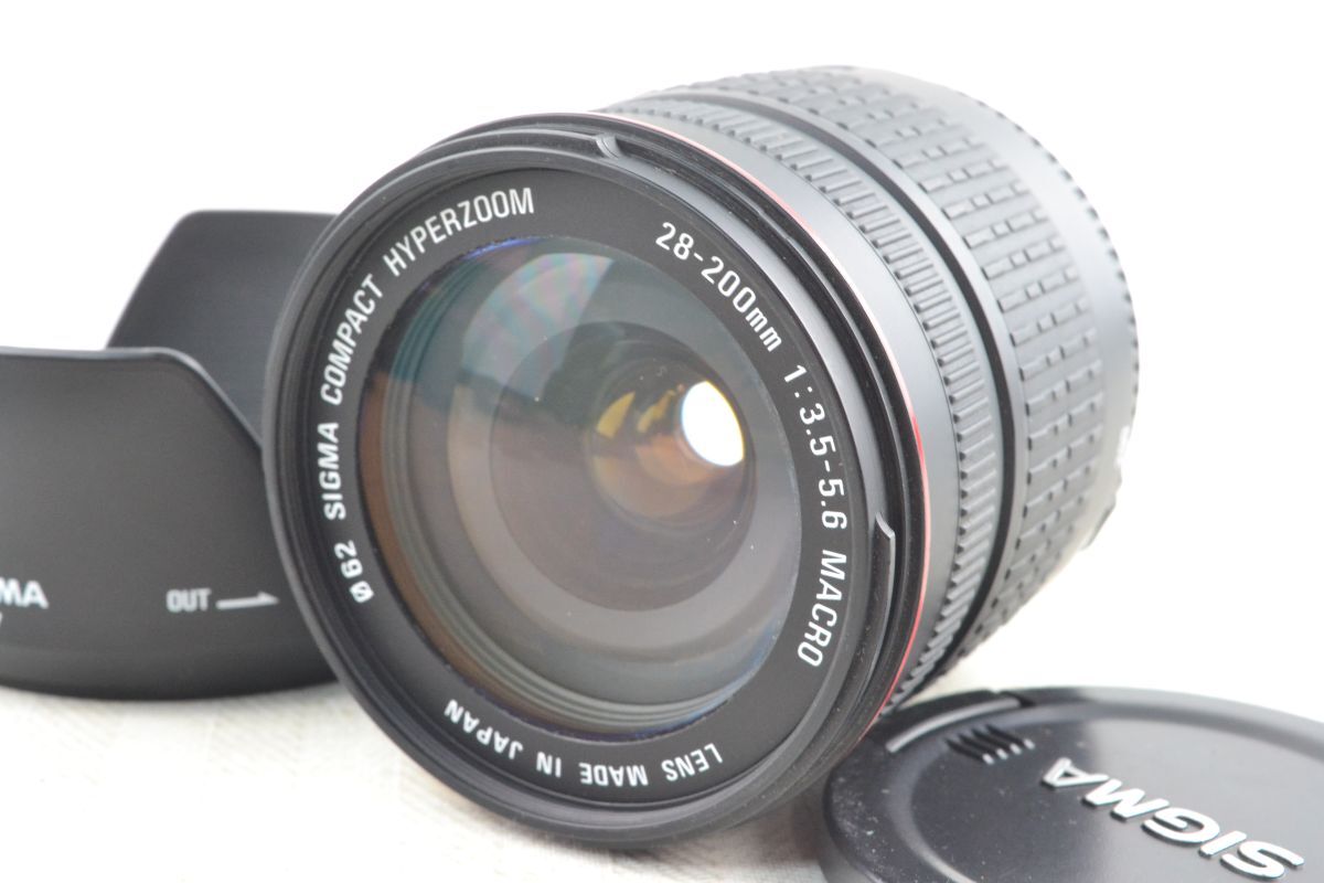★実用美品★SIGMA シグマ COMPACT HYPERZOOM 28-200mm F3.5-5.6 MACRO ニコン用★♯17796拍卖
