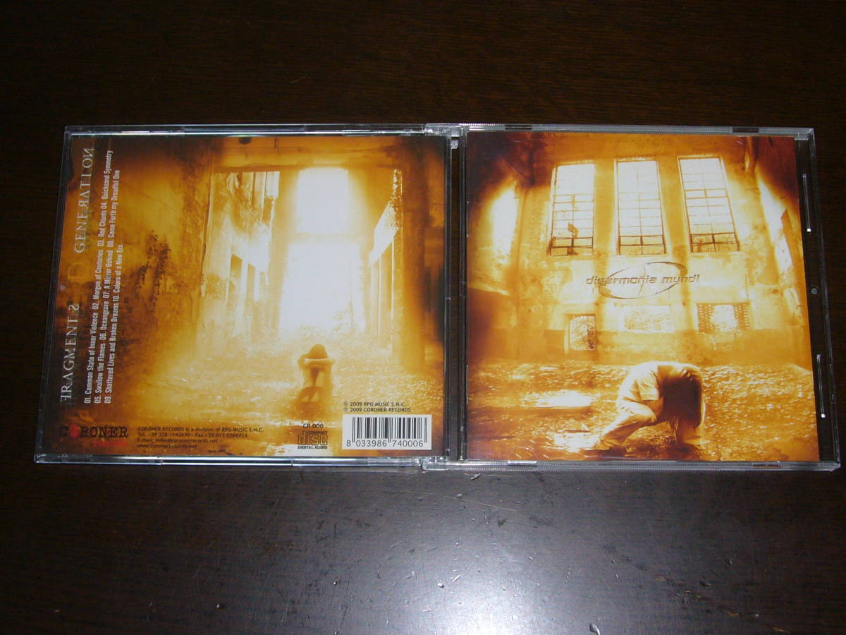 中古 輸入盤 Disarmonia Mundi / Fragments Of D-Generation拍卖