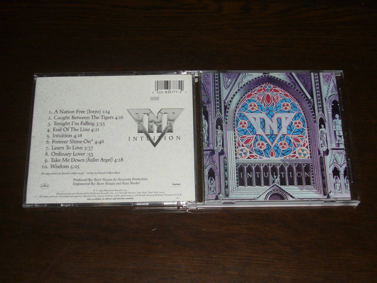 中古 輸入盤 TNT / Intuition 初期盤拍卖