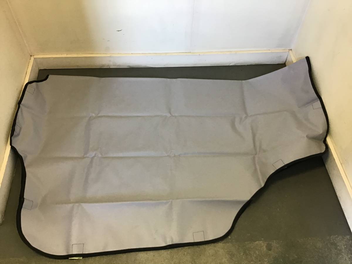 *★岐阜発 美品◎ニッセン/ラゲージルームカバー/Mサイズ/幅 197㎝/奥行 154㎝/カー用品/ビニールコーティング/中古品□5/29□★拍卖