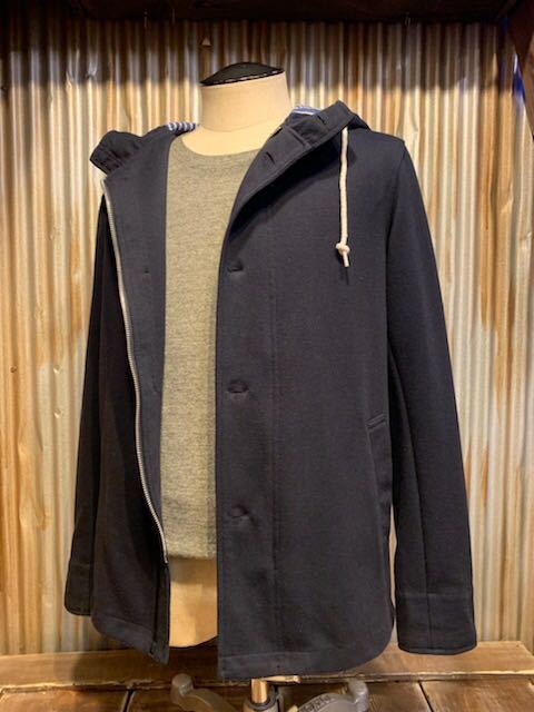 I640 メンズ ブルゾン 柔らかい生地感♪ RAGEBLUE レイジブルー ネイビー スウェット ジャケット パーカー ジップアップ (8)/ L拍卖