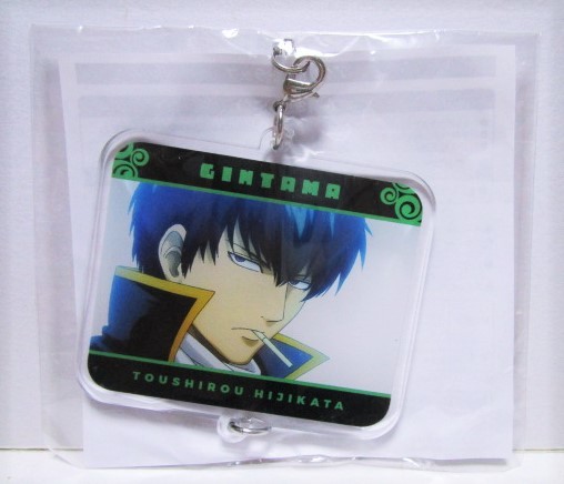 銀魂 J-WORLD 限定 アクリルストラップ 土方十四郎 エリザベスの人間 !? ポンプくじ B賞 非売品 未開封拍卖