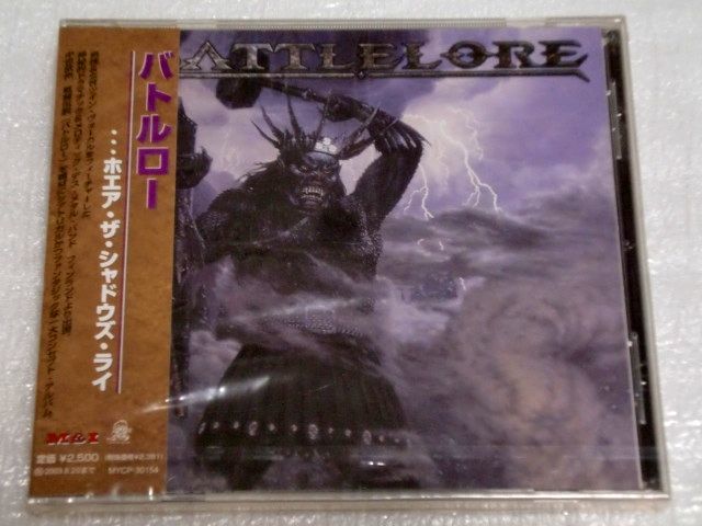 CD BATTLELORE バトルロー WHERE THE SHADOWS LIE ホエアザシャドウズライ/MYCP-30154/ボーナス1曲拍卖
