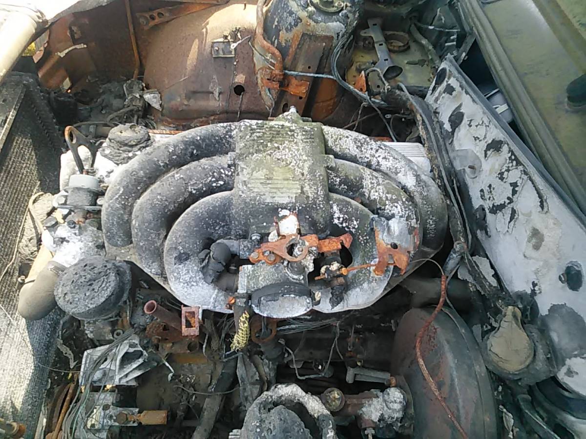 ■BMW E30 325 インテーク マニホールド 中古 ジャンク 部品取あり インマニ エキマニ エキゾースト 触媒 センター リア マフラー ■拍卖