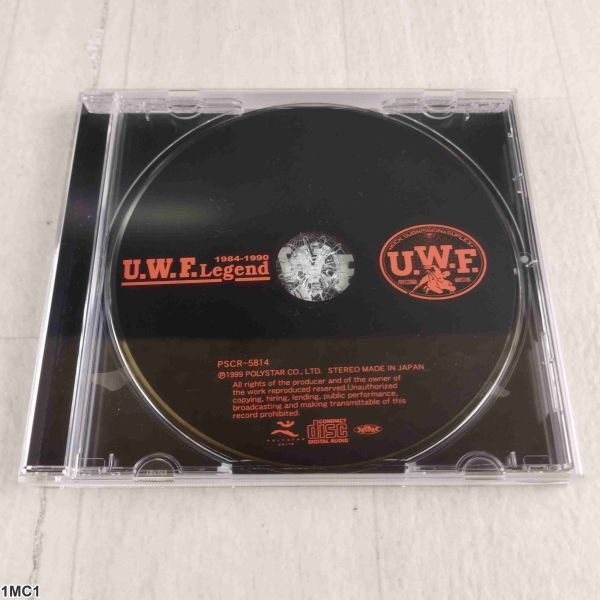1MC1 CD U.W.F. Legend 1984-1990 PSCR-5814拍卖