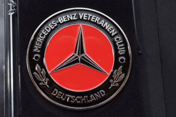 〇 Mercedes Benz エンブレム MVCクラブ W80㎜/メルセデスベンツw107w113w114w115w123w124r129 R/C107unimog190sl300sl euro ocitys ocitye拍卖