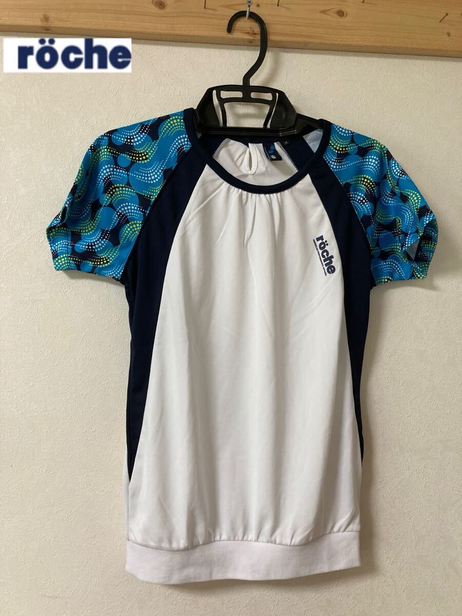 roche ローチェ テニスウェア バトミントン 上 半袖Tシャツ拍卖