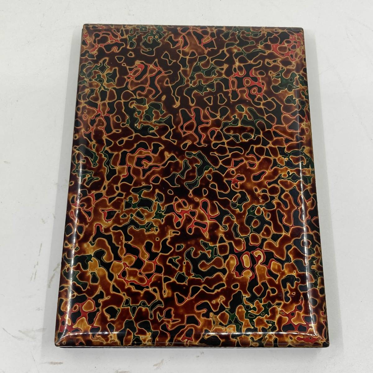 津軽塗 メモ帳 アドレス帳 伝統工芸 漆塗り 手帳 ノート 和風 電話帳★K0885U拍卖