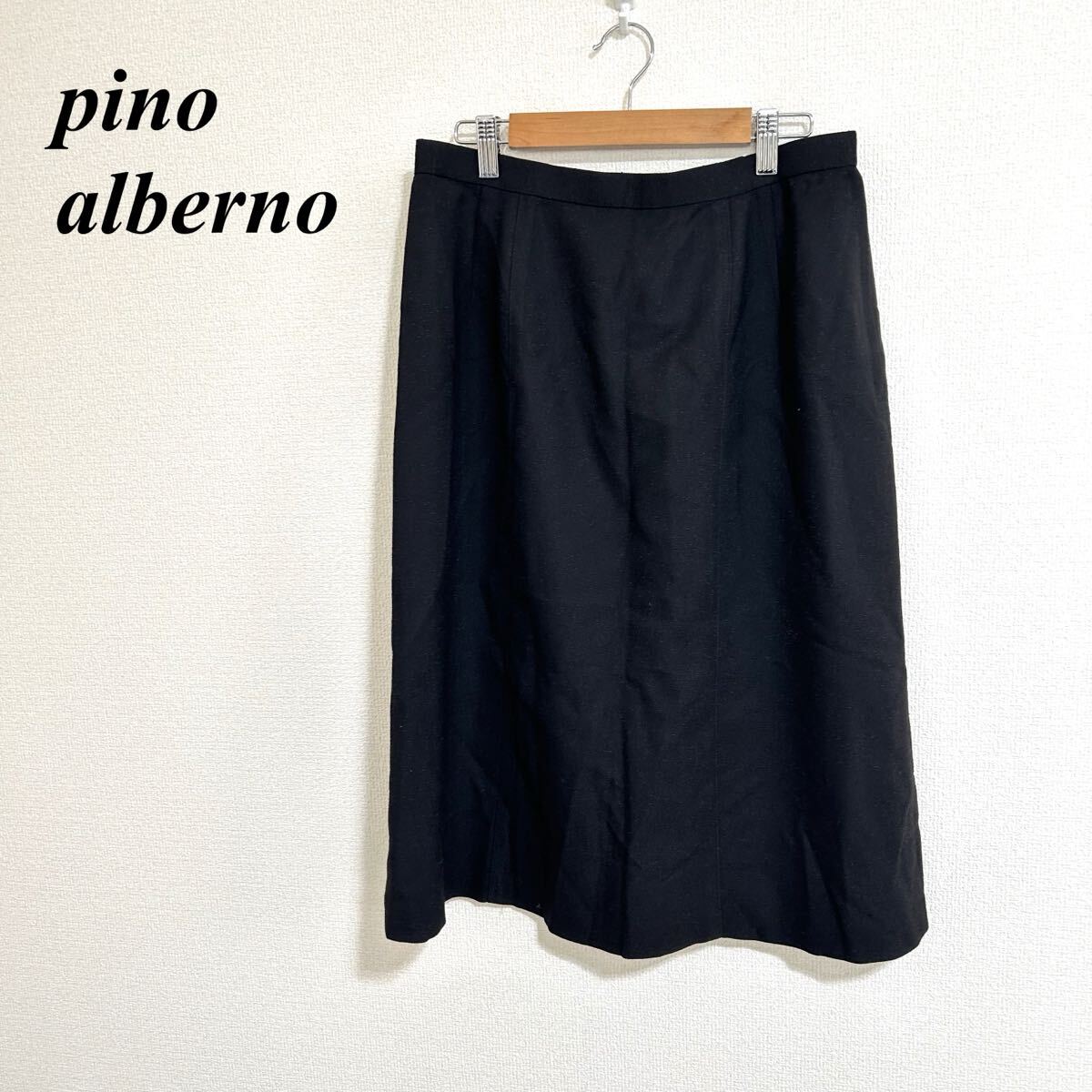 新品 未使用 タグ付き pino alberno ピノアルバーノ スカート フレアスカート きれいめ オフィス オフィスカジュアル ひざ丈 膝丈 15号 XXL拍卖