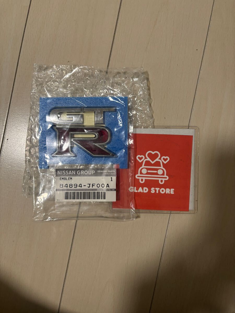 日産 純正 バンパー エンブレム トランク リツド GTーR 84894-JF00A拍卖